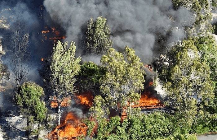L'incendie d'un camping au Cap d'Agde est-il lié aux conditions météo ?