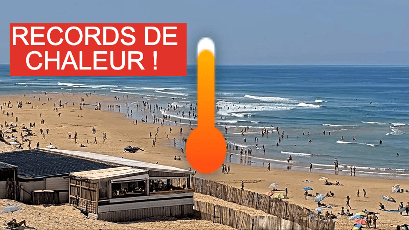 De nombreux records de chaleur battus sur la France ce 30 mai 2025
