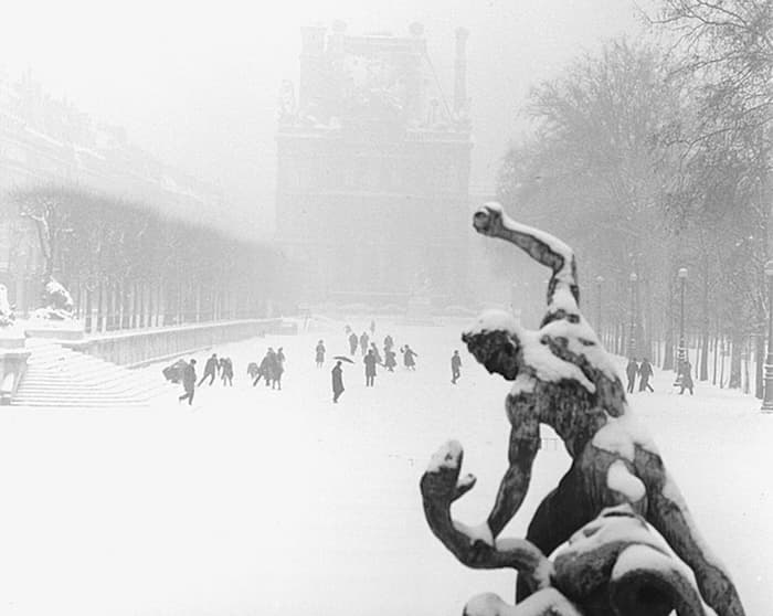 De la neige à Paris à la mi-novembre... c'est possible