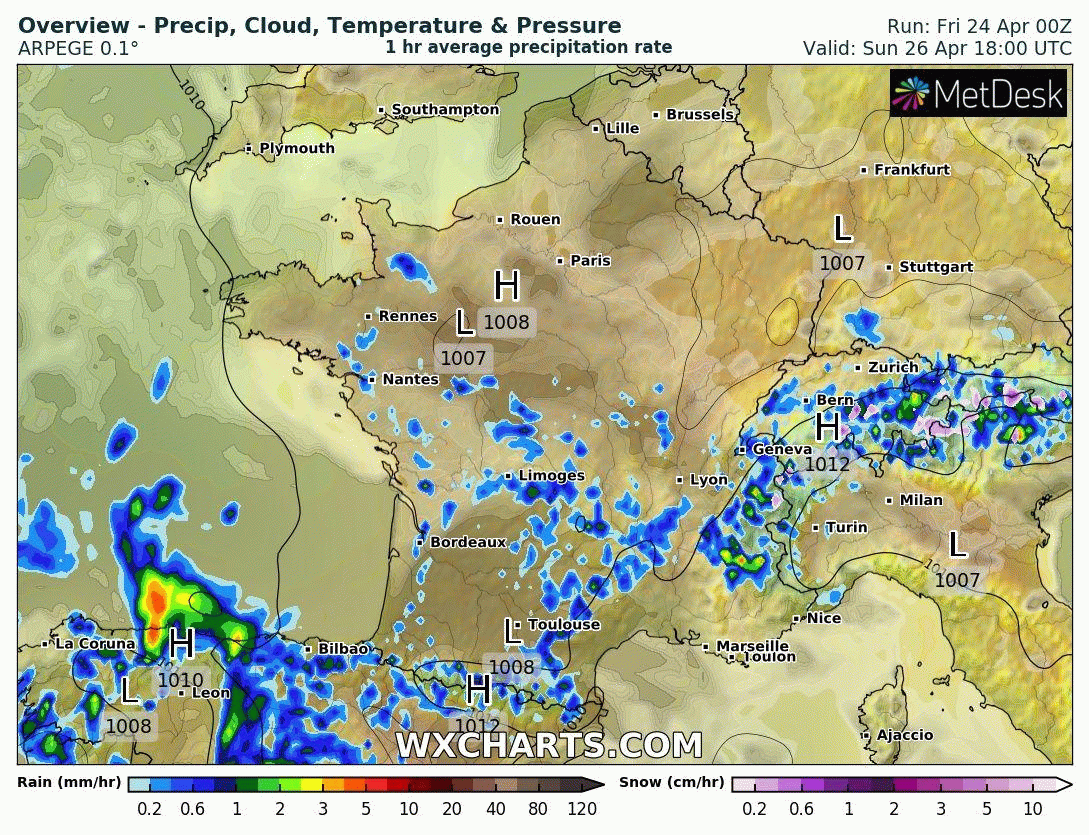 Image d'illustration pour Retour d’un temps perturbé et plus frais la semaine prochaine