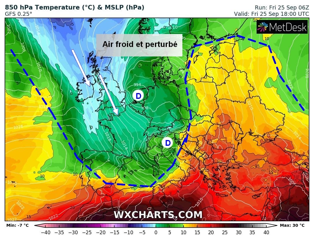 Image d'illustration pour Neige en montagne en septembre : Un phénomène peu commun ?
