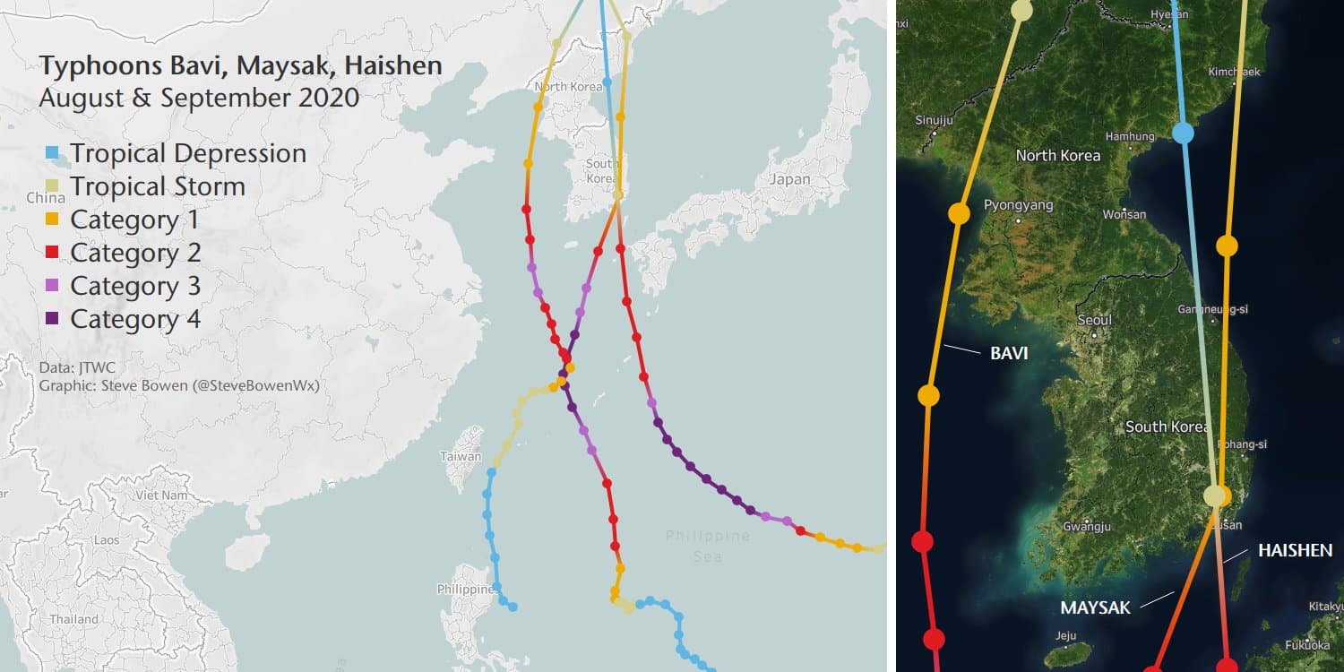 Image d'illustration pour L’actualité météo dans le monde au début du mois de septembre