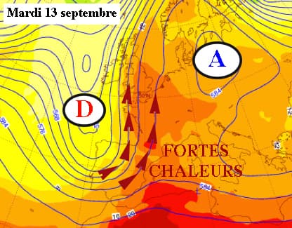 Image d'illustration pour Vers un nouveau coup de chaud en début de semaine