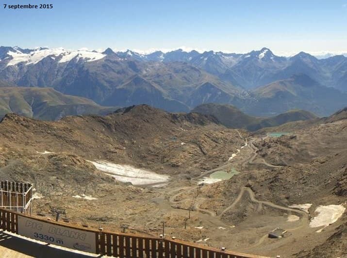 Image d'illustration pour Douceur record en haute montagne et sur les glaciers