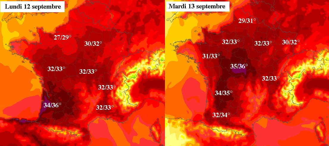 Image d'illustration pour Vers un nouveau coup de chaud en début de semaine