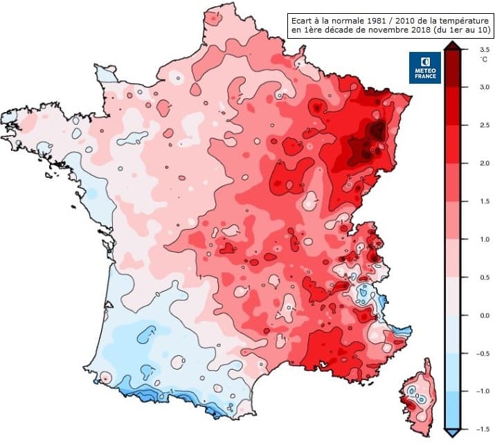 Image d'illustration pour 2018 toujours en lice pour un record de douceur - Mais...