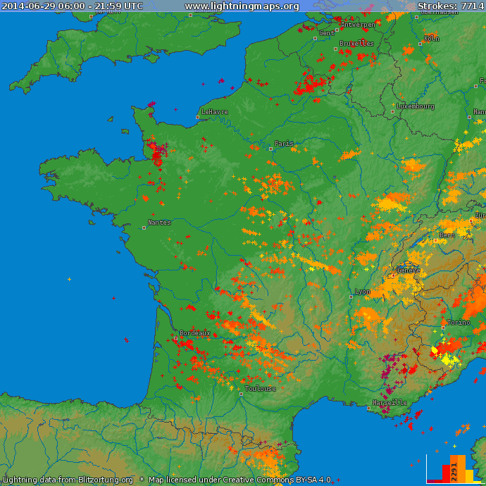 Image d'illustration pour Averses, orages et fraîcheur pour le dernier dimanche de juin