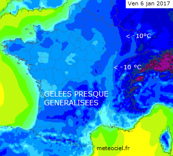 Image d'illustration pour Froid et neige jusqu'en fin de semaine