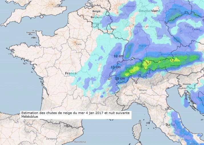 Image d'illustration pour Froid et neige jusqu'en fin de semaine