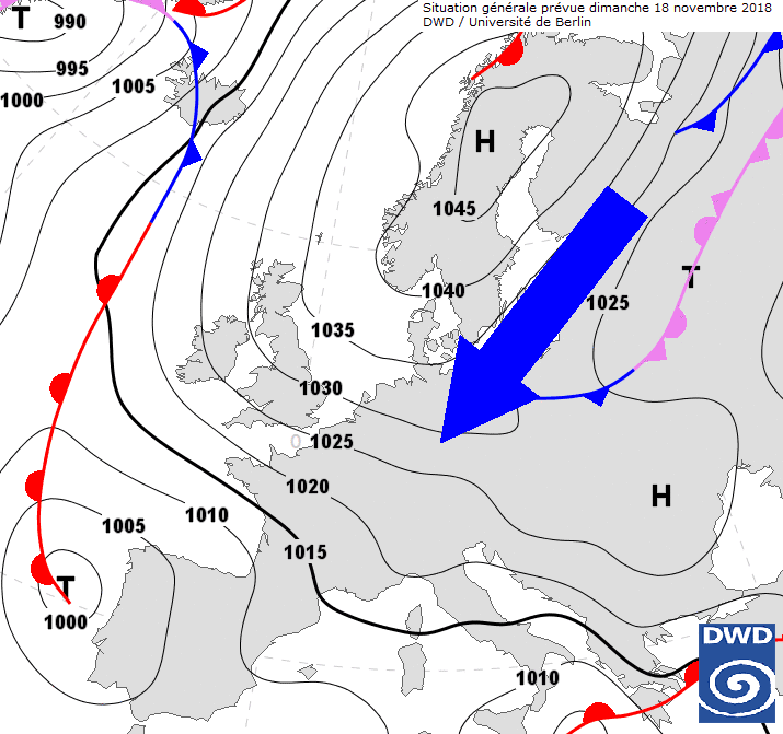 Image d'illustration pour Première offensive de l'hiver en France et en Europe ? 