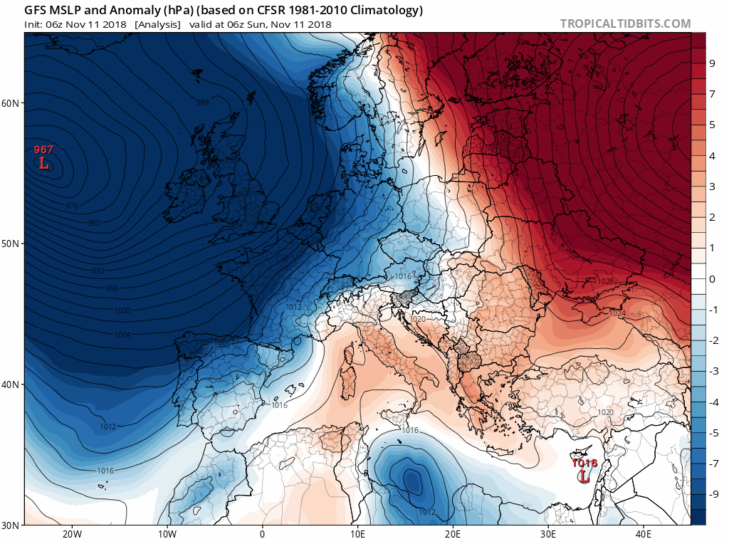 Image d'illustration pour Blocage anticyclonique et sécheresse jusqu'en fin de mois ?