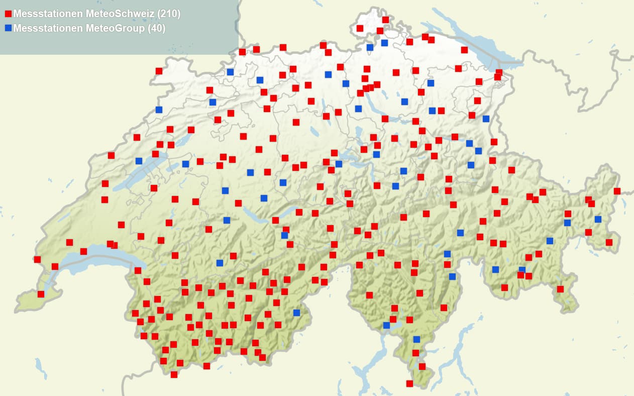 Image d'illustration pour Collaboration entre le service météo public et privé en Suisse
