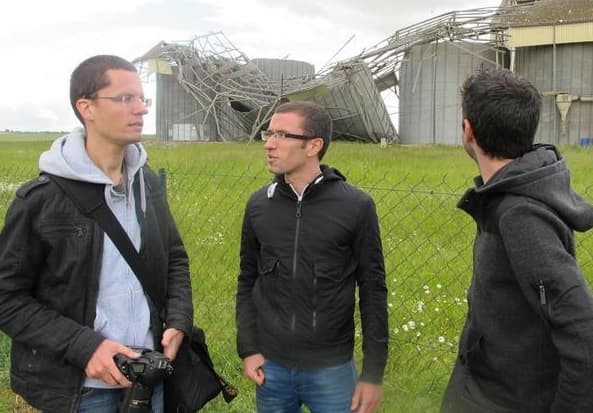 Image d'illustration pour Violente microrafale avec burst swath à Levroux dans l'Indre