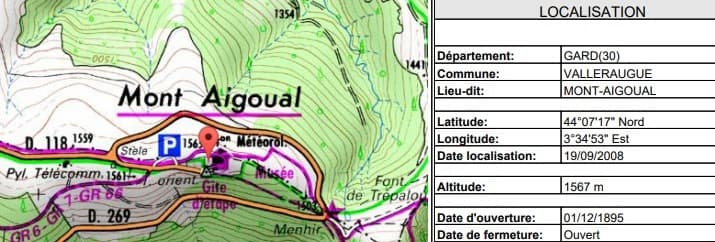 Image d'illustration pour L'observatoire météo du Mont Aigoual dans la tourmente
