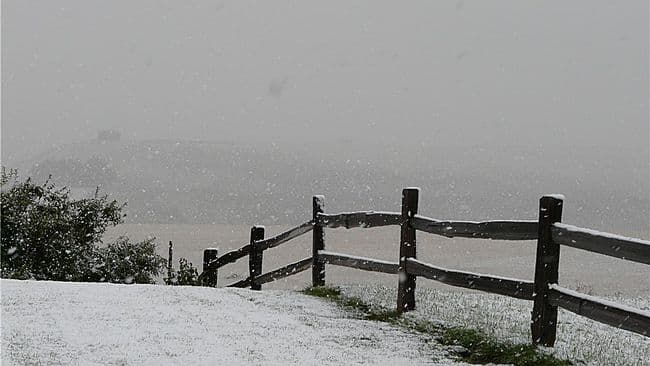 Image d'illustration pour Chutes de neige précoces au Nord des Etats Unis