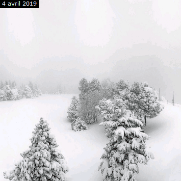 Image d'illustration pour Retour de la neige et des avalanches en montagne