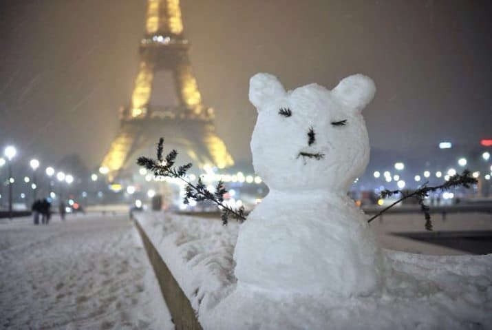 Image d'illustration pour La neige à Paris : toute une histoire