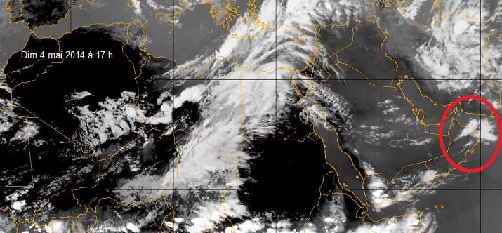 Image d'illustration pour Violents orages de grêle sur le Sultanat d'Oman