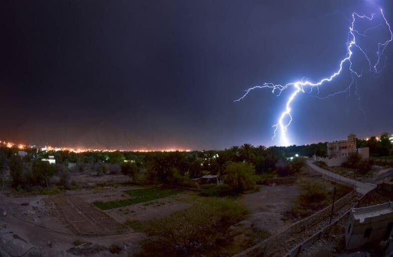 Image d'illustration pour Violents orages de grêle sur le Sultanat d'Oman