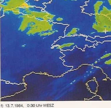 Image d'illustration pour Les terribles orages des 11 & 12 juillet 1984 en France et en Allemagne