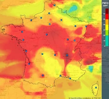 Image d'illustration pour Episode de pollution aux particules jusqu'en fin de semaine 
