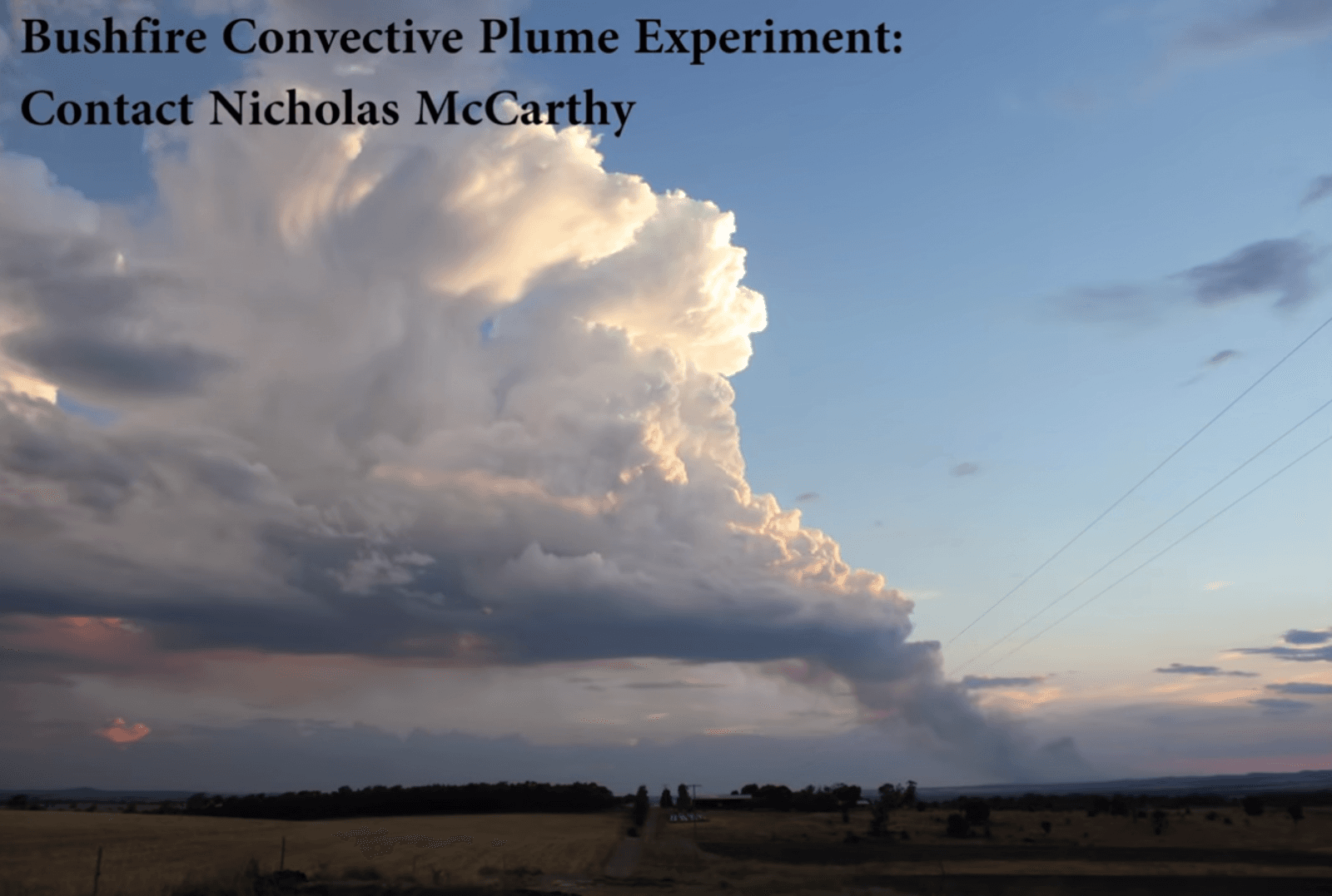 Image d'illustration pour Orages de feu en Australie : Un phénomène dangereux et méconnu