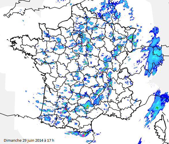 Image d'illustration pour Averses, orages et fraîcheur pour le dernier dimanche de juin