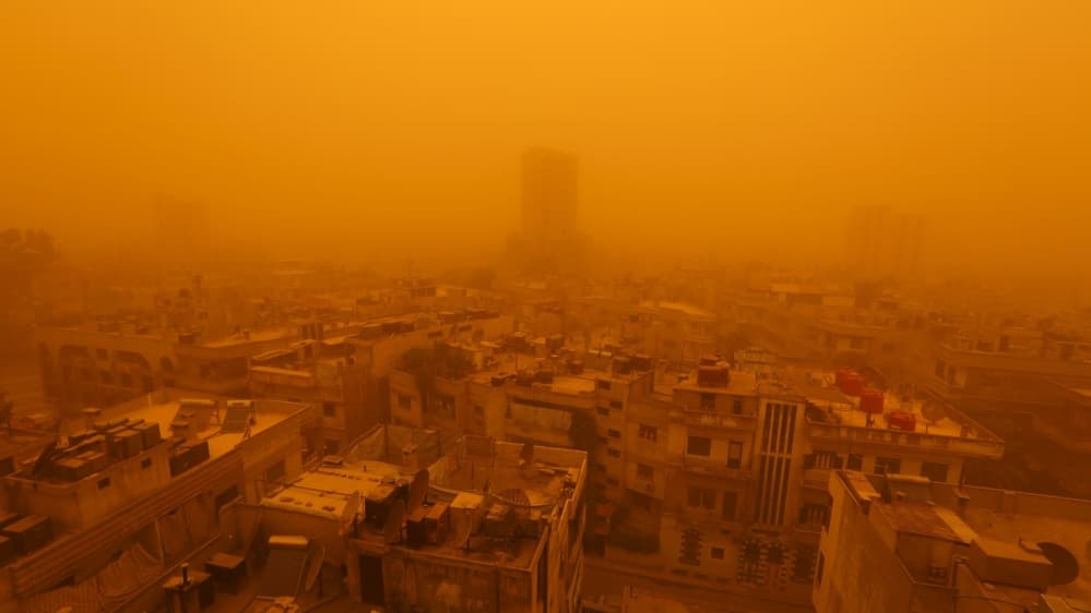 Image d'illustration pour Tempête de sable au Moyen-Orient - La guerre en Syrie facteur aggravant ?