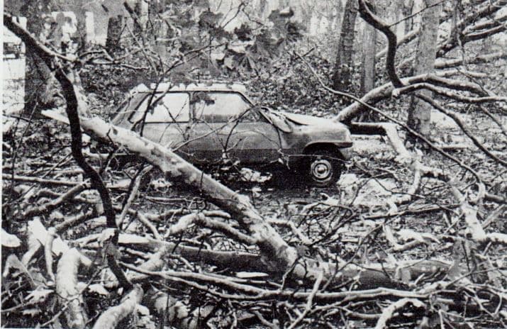Image d'illustration pour La terrible tempête des 15 & 16 octobre 1987