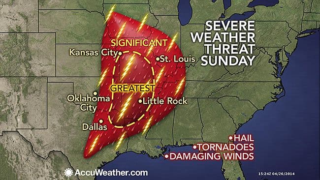 Image d'illustration pour Outbreak de tornades aux Etats-Unis