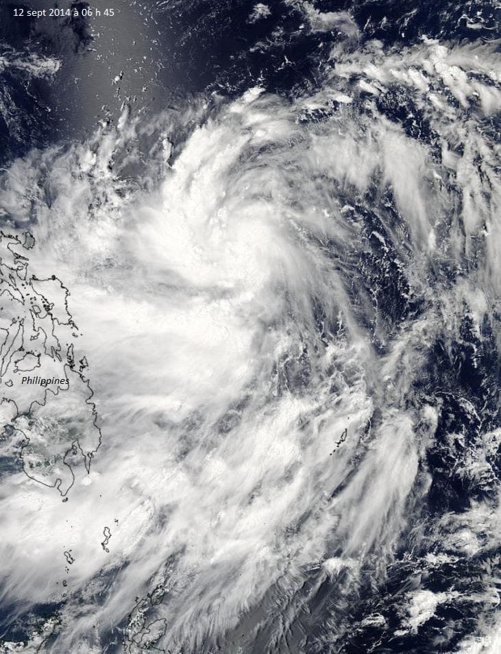 Image d'illustration pour Alerte cyclonique aux Philippines face au typhon Kalmaegi ou Luis