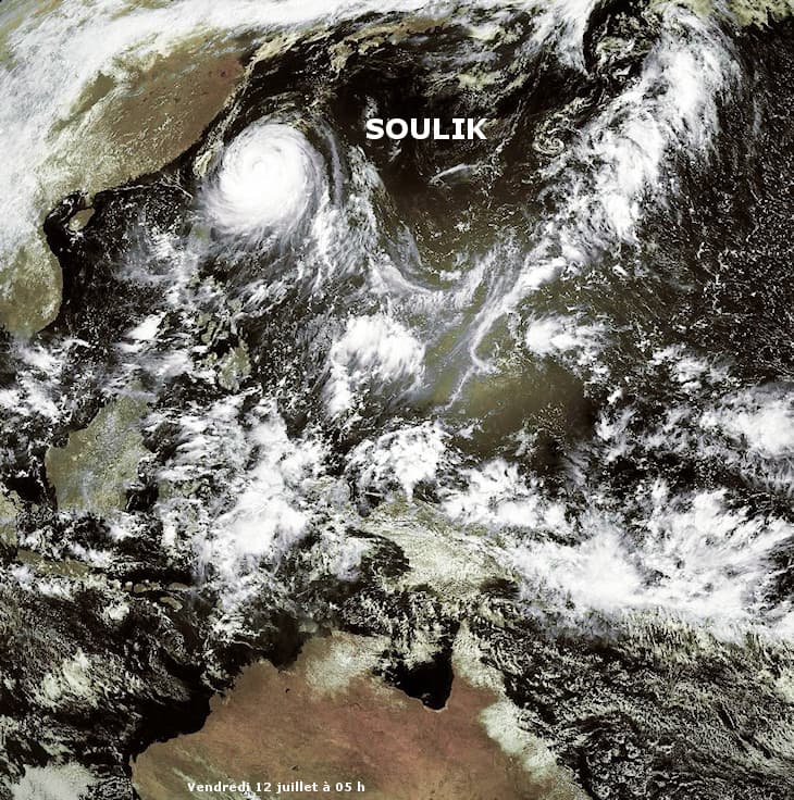 Image d'illustration pour Typhon Soulik : forte menace pour Taiwan