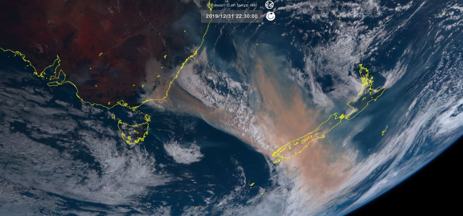 Image d'illustration pour Violents incendies en Californie - quelles conséquences pour le climat?