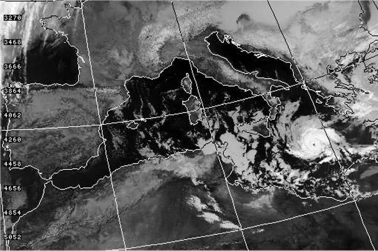 Image d'illustration pour Médicane Ianos : un petit cyclone en Méditerranée